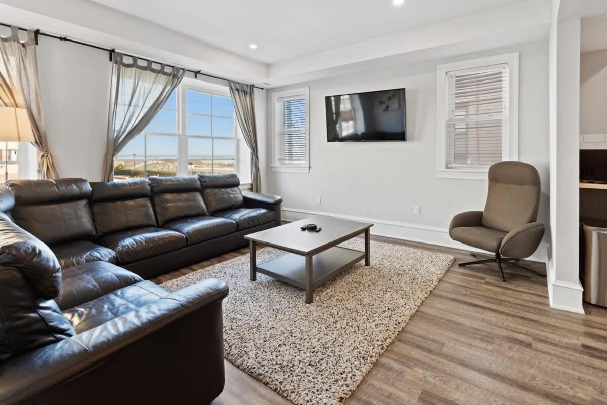 Modern 4Br 2Ba Apt Steps To The Beach Open Living Atlantic City Exterior foto