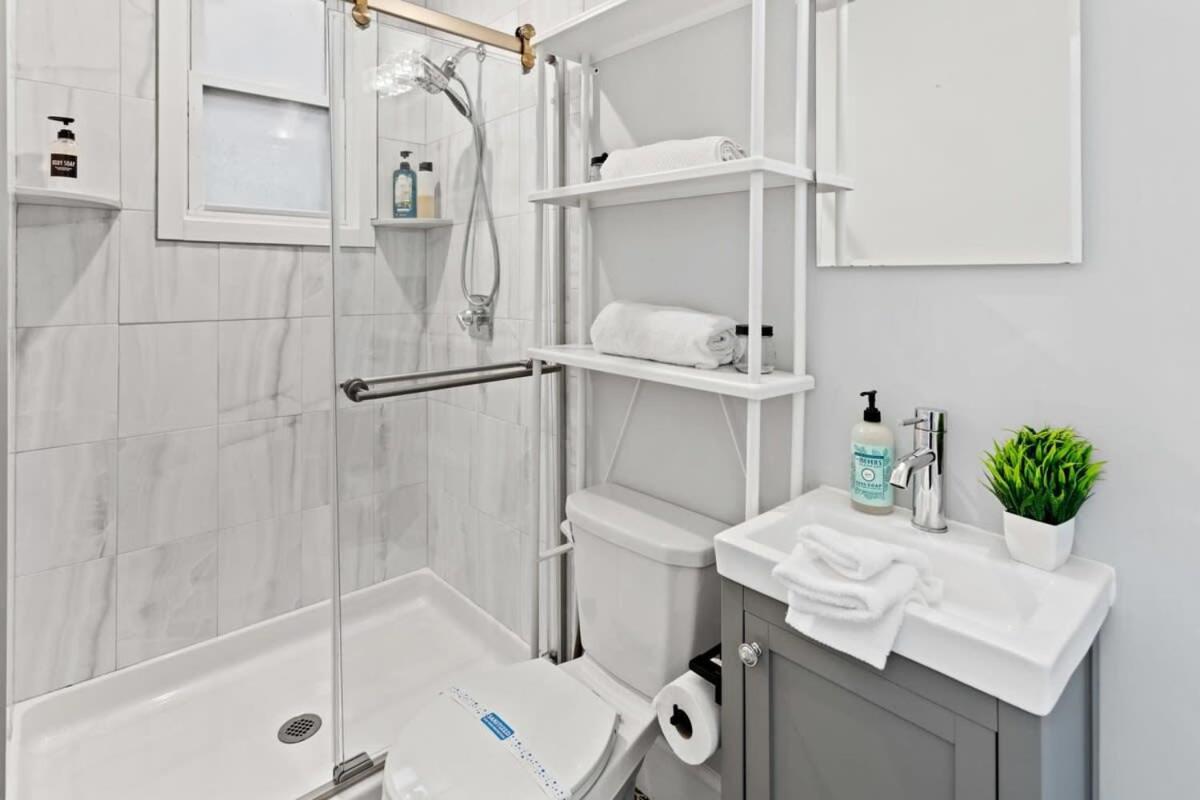 Modern 4Br 2Ba Apt Steps To The Beach Open Living Atlantic City Exterior foto